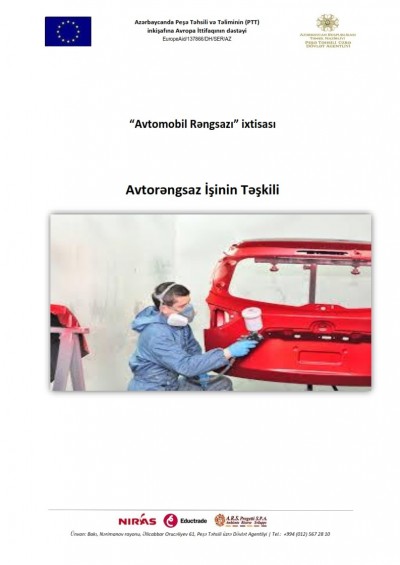 Avtorəngsaz işinin təşkili