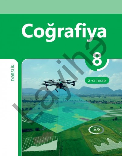 "Coğrafiya" fənni üzrə 8-ci sinif üçün (2-ci hissə) dərslik